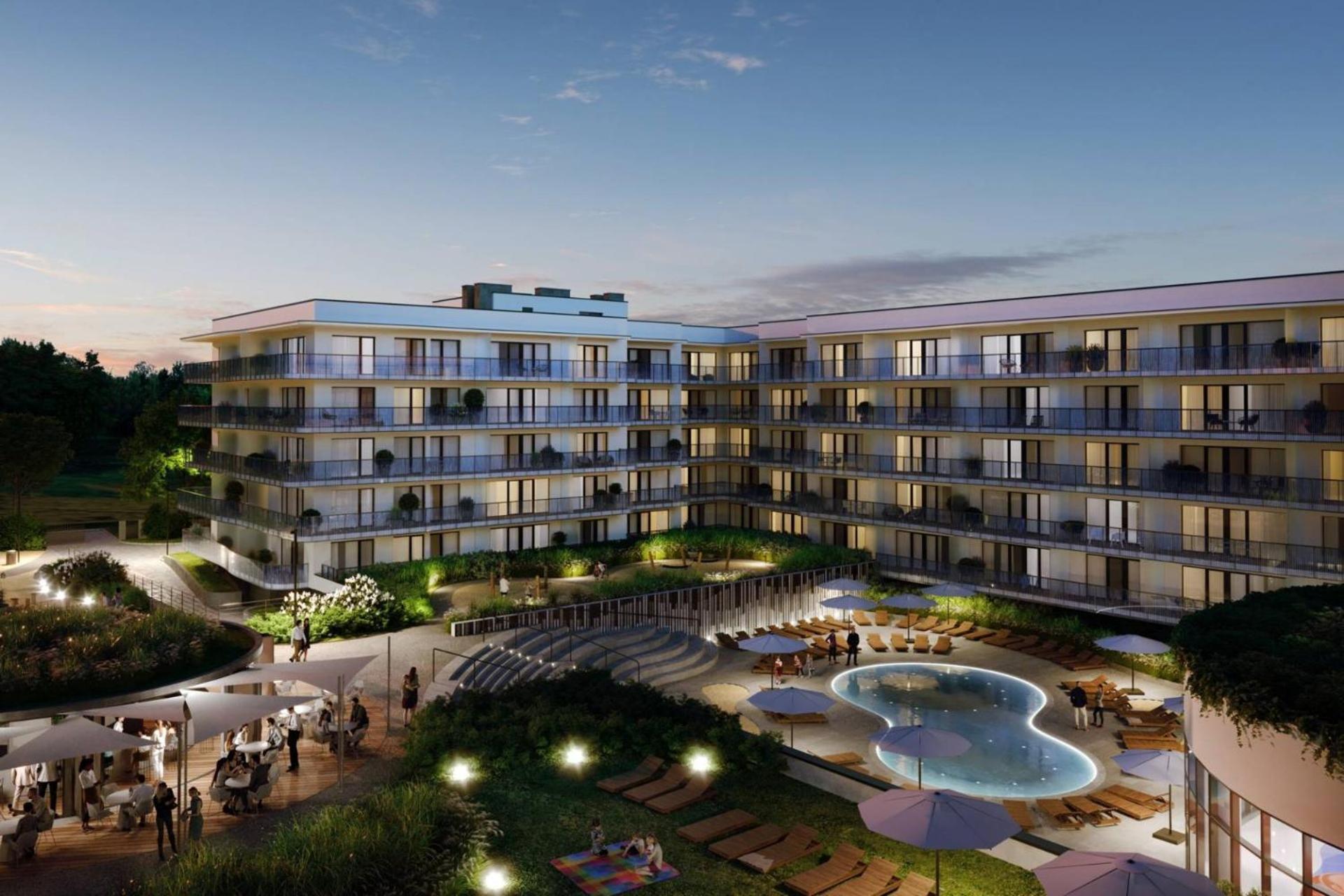 Apartament E012 Polanki Aqua Kołobrzeg Buitenkant foto